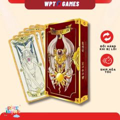 Bộ Bài Tarot Clow Và Sakura Classic - 56 Lá Bài Nghệ Thuật Manga Anime, Kích Thước 7.2x16cm, Quà Tặng Độc Đáo