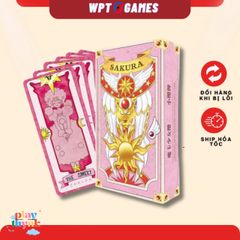 Bộ Bài Tarot Clow Và Sakura Classic - 56 Lá Bài Nghệ Thuật Manga Anime, Kích Thước 7.2x16cm, Quà Tặng Độc Đáo