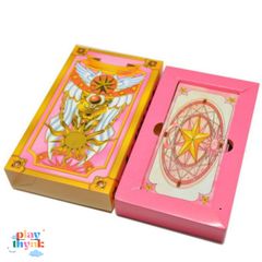 Bộ Bài The Clow Sakura - 52 Lá Bài Nghệ Thuật Huyền Bí, Kích Thước 7*16cm, Lấy Cảm Hứng Từ Thế Giới Cổ Tích