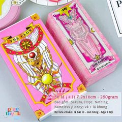 Bộ Bài Tarot Sakura và Clow Tiêu Chuẩn - 57 Lá, Màu Tươi, Phù Hợp Cho Người Mê Sưu Tập và Thú Vị Thế Giới Phép Thuật