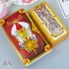 Bộ Bài Tarot Sakura và Clow Tiêu Chuẩn - 57 Lá, Màu Tươi, Phù Hợp Cho Người Mê Sưu Tập và Thú Vị Thế Giới Phép Thuật