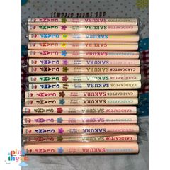 Vở Nguyên Tội Lớn Sakura Thẻ Bài Pha Lê Cứng Bộ 16 Quyển - Đồ Văn Phòng Phẩm Độc Đáo cho Fan Nguyên Tội Lớn