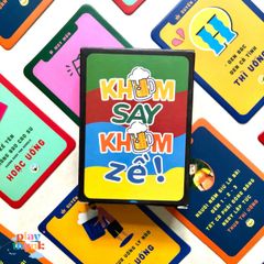 Bộ Bài Uống Nốc Out - Thử Thách Vui Nhộn Cho Buổi Tiệc Bạn Bè - Game Uống Thủ Đô, Chơi Cùng Bạn Bè