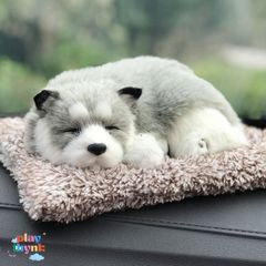 Mèo Bông Khử Mùi Than Hoạt Tính - Trang Trí Xe Hơi Dễ Thương Kích Thước To 27 x 19 CM - Quà Tặng Độc Đáo