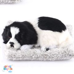 Gấu Bông Mèo Vằn Vàng - Phụ Kiện Khử Mùi Ô Tô Với Lõi Than Hoạt Tính - Trang Trí Đáng Yêu Cho Xe Hơi
