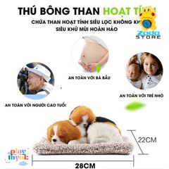 Lõi Than Hoạt Tính Khử Mùi Ô Tô - Thiết Kế Đáng Yêu Trang Trí Táp Lô Và Bàn Làm Việc, Không Khí Trong Lành Cho Gia Đình
