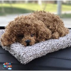 Thú Bông Khử Mùi Ô Tô Chân Thành - Trang Trí Taplo Gấu Trúc, Poodle, Huski - Phụ Kiện Ô Tô Chính Hãng