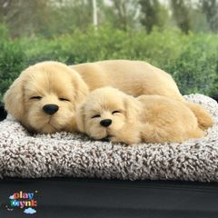 Chó Bông Khử Mùi Than Hoạt Tính - Trang Trí Ô Tô Đáng Yêu, Hút Mùi, Lọc Không Khí, Phụ Kiện Xe Hơi Thú Vị