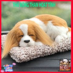 Kính Chào Chó Cảnh Lõi Than Hoạt Tính - Đồ Trang Trí Ô Tô Độc Đáo, Khử Mùi Hiệu Quả và Dễ Thương cho Gia Đình