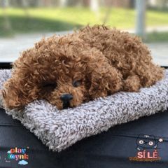 Thú Nhồi Bông Cún Vàng Mẹ Con Shiba Đôi - Khử Mùi Than Hoạt Tính, Lọc Không Khí Trang Trí Xe Hơi Đáng Yêu