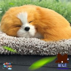 Thú Bông Hỗ Trợ Lọc Không Khí - Gấu Fox Ngộ Nghĩnh với Lõi Than Hoạt Tính Khử Mùi Ô Tô, Phụ Kiện Trang Trí Xe Hơi