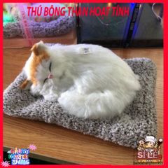 Thú Bông Ô Tô Hình Chó Mèo - Khử Mùi & Lọc Không Khí An Toàn Bằng Than Hoạt Tính - Phụ Kiện Trang Trí Xe Hơi Dễ Thương