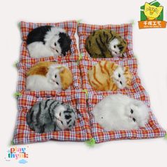 Gấu Bông Chó Mèo Khử Mùi Than Hoạt Tính Trang Trí Ô Tô, Văn Phòng - Hút Ẩm, Giữ Không Khí Trong Lành