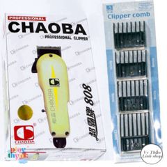 Tông Đơ Cắt Tóc Chaoba 808 Có Dây - Thiết Kế Ergonomic, An Toàn Cho Trẻ Em, Dùng Tại Nhà Hoặc Salon, Giá Rẻ Tại Hellobuy.vn