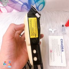 Tông Đơ Cắt Tóc Chuyên Nghiệp Có Dây Chaoba 808A Chính Hãng - Thiết Kế Ergonomic, Độ Bền Cao, Phụ Kiện Salon Tóc