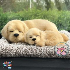 Gấu Bông Chó Mèo Than Hoạt Tính - Phụ Kiện Khử Mùi Ô Tô Đáng Yêu, Lọc Không Khí Trong Lành, Trang Trí Xe Hơi và Không Gian Sống