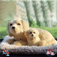 Gấu Bông Chó Mèo Than Hoạt Tính - Phụ Kiện Khử Mùi Ô Tô Đáng Yêu, Lọc Không Khí Trong Lành, Trang Trí Xe Hơi và Không Gian Sống