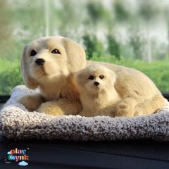 Gấu Bông Chó Mèo Than Hoạt Tính - Phụ Kiện Khử Mùi Ô Tô Đáng Yêu, Lọc Không Khí Trong Lành, Trang Trí Xe Hơi và Không Gian Sống