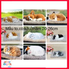 Gấu Bông Khử Mùi Ô Tô - Mẫu Chó Mèo Có Lõi Than Hoạt Tính Trang Trí Xe Hơi Độc Đáo, Thú Vị
