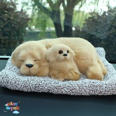 Gấu Bông Chó Mèo Than Hoạt Tính - Phụ Kiện Khử Mùi Ô Tô Đáng Yêu, Lọc Không Khí Trong Lành, Trang Trí Xe Hơi và Không Gian Sống