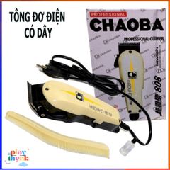 Tông Đơ Cắt Tóc Chuyên Nghiệp ChaoBa 808A - Động Cơ Mạnh, Lưỡi Cắt Sắc, Dễ Sử Dụng Cho Gia Đình