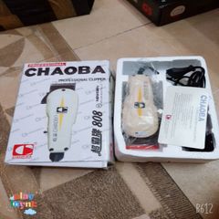 Tông Đơ Cắt Tóc Chaoba 808 - Thiết Kế Ergonomic, Động Cơ Mạnh Mẽ 10W, Đủ Đồ Dùng Cho Tiệm Tóc và Gia Đình, Cắt Tóc An Toàn Cho Trẻ Em