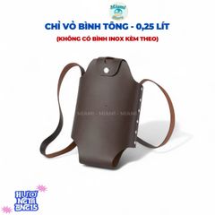 Túi Da Đa Năng Đựng Bình Nước Du Lịch 5L - Phụ Kiện Cắm Trại Bền Bỉ, Dây Đeo Điều Chỉnh, Phong Cách Phiêu Lưu