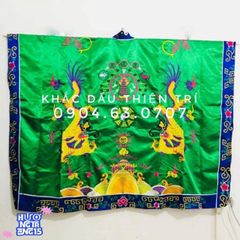 Bộ trang phục pháp sư bát quái - Áo choàng lụa đạo sĩ tinh xảo, hình mặt trời mặt trăng, cosplay Đạo giáo độc đáo