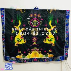 Bộ trang phục pháp sư bát quái - Áo choàng lụa đạo sĩ tinh xảo, hình mặt trời mặt trăng, cosplay Đạo giáo độc đáo