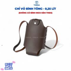 Túi Da Cao Cấp Đựng Bình Nước 5L - Thiết Kế Thời Trang, Dây Đeo Tùy Chỉnh, Phụ Kiện Du Lịch Tiện Dụng cho Nam