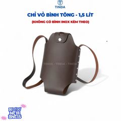 Túi Da Cao Cấp Đựng Bình Nước 5L - Thiết Kế Thời Trang, Dây Đeo Tùy Chỉnh, Phụ Kiện Du Lịch Tiện Dụng cho Nam