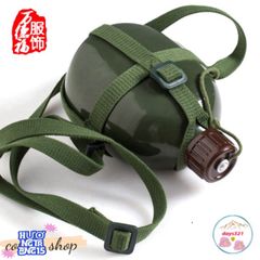 Bình Tông Nhôm Cổ Điển 1L-3L - Bình Bi Đông Duy Nhất Cho Nước và Rượu Trong Chuyến Phiêu Lưu Ngoài Trời