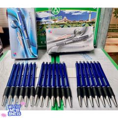 Bộ 20 bút ký TL-036 Sang Trọng - Viết Mượt Mà, Không Đứt Nét - Màu Xanh, Đen, Đỏ - Văn Phòng Phẩm Chất Lượng Cao