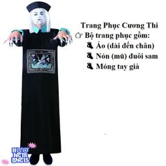 Trang Phục Halloween Người Chết Đáng Sợ Dành Cho Người Lớn - Bộ Đồ Hóa Trang Ma Quái Chất Lượng Cao
