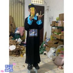 Bộ Trang Phục Halloween Ma Cương Thi - Gây Ấn Tượng và Vui Nhộn Trong Các Buổi Tiệc, Phù Hợp Cho Người Lớn