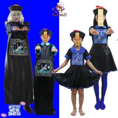 Bộ Trang Phục Halloween Ma Cương Thi - Gây Ấn Tượng và Vui Nhộn Trong Các Buổi Tiệc, Phù Hợp Cho Người Lớn