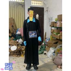 Bộ Trang Phục Halloween Ma Cương Thi - Gây Ấn Tượng và Vui Nhộn Trong Các Buổi Tiệc, Phù Hợp Cho Người Lớn
