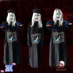 Bộ Trang Phục Halloween Ma Cương Thi - Gây Ấn Tượng và Vui Nhộn Trong Các Buổi Tiệc, Phù Hợp Cho Người Lớn