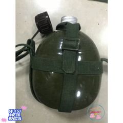 Bình Tông Nhôm Cổ Điển Xanh - Đồ Giữ Nhiệt Du Lịch, Dụng Cụ Đựng Nước và Rượu Cho Chuyến Phiêu Lưu Thú Vị