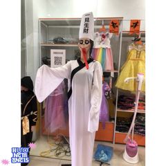 Bộ Trang Phục Halloween Ma Vô Thường Trắng Dành Cho Người Lớn - Huyền Bí và Ấn Tượng Cho Tiệc Hóa Trang