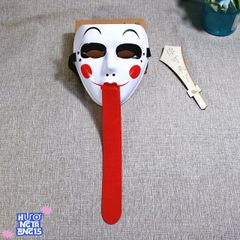 Mặt Nạ Hắc Bạch Vô Thường - Phụ Kiện Cosplay Đẹp Mắt, Huyền Bí Cho Người Lớn và Trẻ Em - Đồ Hóa Trang Tiệc Tối