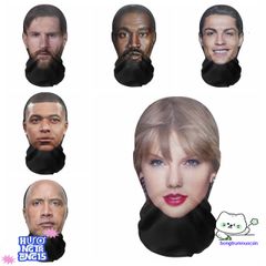 Mặt Nạ 3D Taylor Swift Dễ Thương - Phụ Kiện Cosplay Kèm Mũ Đội Đầu Cho Tiệc Tùng và Sự Kiện Thú Vị