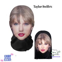 Mặt Nạ 3D Taylor Swift Dễ Thương - Phụ Kiện Cosplay Kèm Mũ Đội Đầu Cho Tiệc Tùng và Sự Kiện Thú Vị