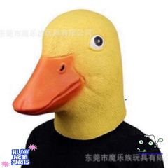 Mặt Nạ Hóa Trang Donald Vịt Cao Su - Phụ Kiện Halloween Chất Liệu Latex Thoải Mái Độc Đáo Cho TikTok và Sự Kiện Áo Trang