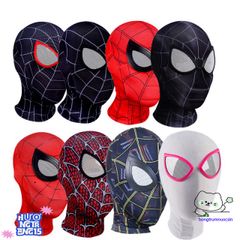 Khẩu Trang Siêu Anh Hùng Spider-Man MARVEL Dành Cho Người Hâm Mộ Miles Morales & Peter Parker - Chất Liệu Polyester Unisex