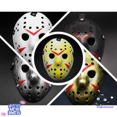 Khẩu trang hóa trang Jason Voorhees - Mặt nạ Halloween với phong cách Sát thủ kinh dị cho lễ hội hóa trang