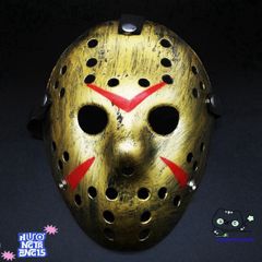 Khẩu trang hóa trang Jason Voorhees - Mặt nạ Halloween với phong cách Sát thủ kinh dị cho lễ hội hóa trang