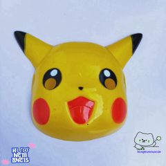 Mặt Nạ Hóa Trang Pikachu - Đồ Chơi Vui Nhộn Trung Thu Halloween Cho Trẻ Em, Quà Tặng Cosplay Pokemon