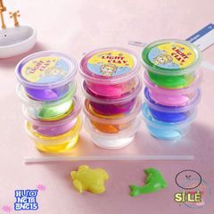 Bộ Đồ Chơi Slime Mini Nhiều Màu Ma Quái - Chất Nhờn Kỳ Diệu Cho Trẻ Em - Giải Trí Sáng Tạo Thú Vị