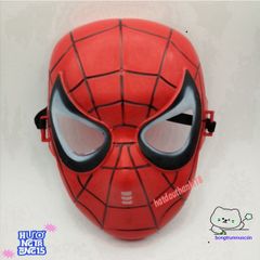 Mặt Nạ Người Nhện - Khẩu Trang Siêu Anh Hùng Cho Trung Thu & Halloween Trẻ Em - Giải Trí Vui Nhộn Chất Liệu Nhựa Dẻo
